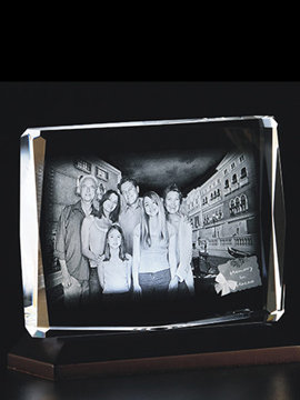 Personalised 3D Photo Crystal (1153E)